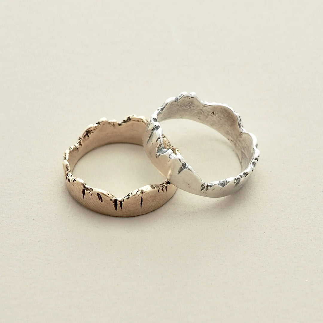 Britta Ambauen Jewelry Mountain Range Ring - The Outside Society