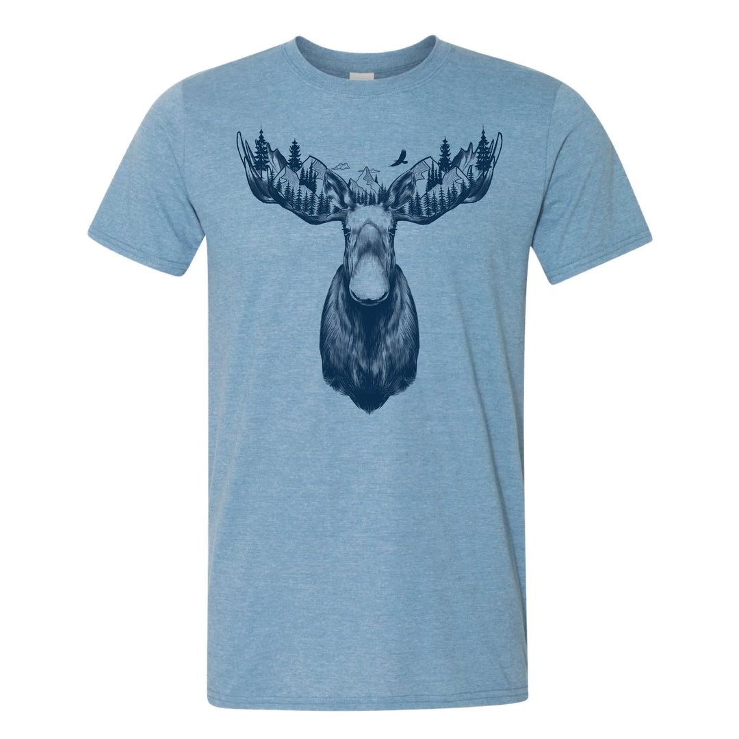 Ales to Trails Stay Wild Moose T-Shirt Ales to Trails