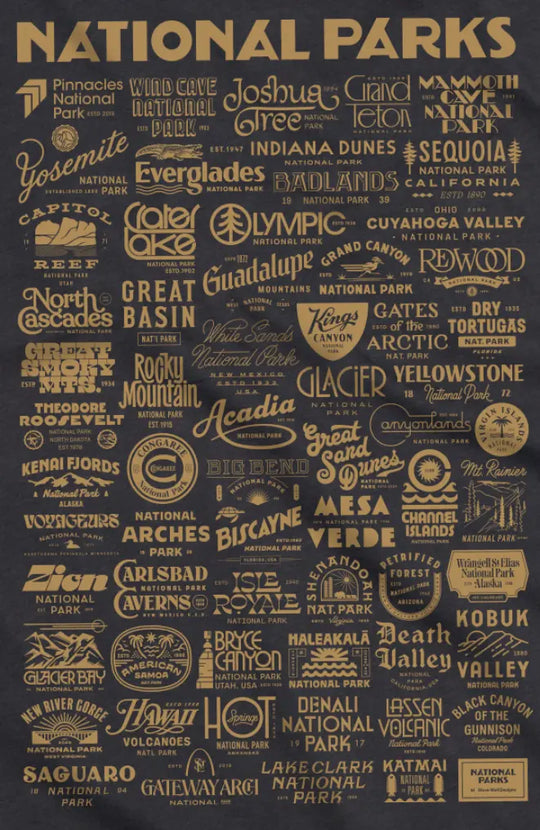 The Landmark Project National Park Type Tee The Landmark Project