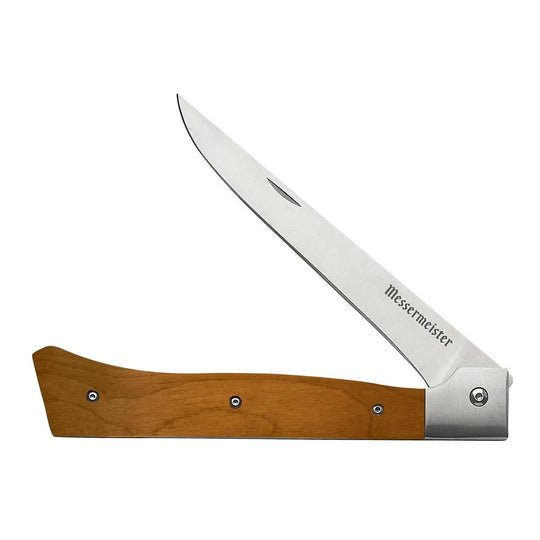 Adventure Chef 6 Inch Folding Camp Fillet Knife / Maple Messermeister