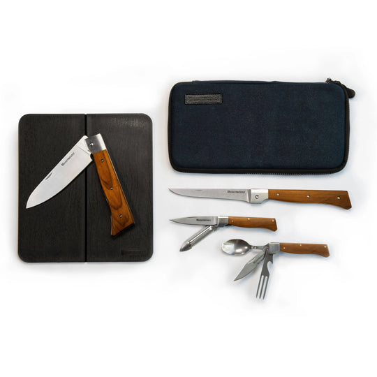 Adventure Chef 6 Piece Camping Set / Maple Messermeister