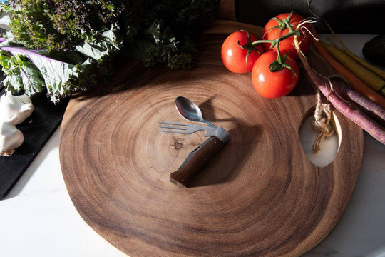 Adventure Chef Folding Camp Utensil / Maple Messermeister