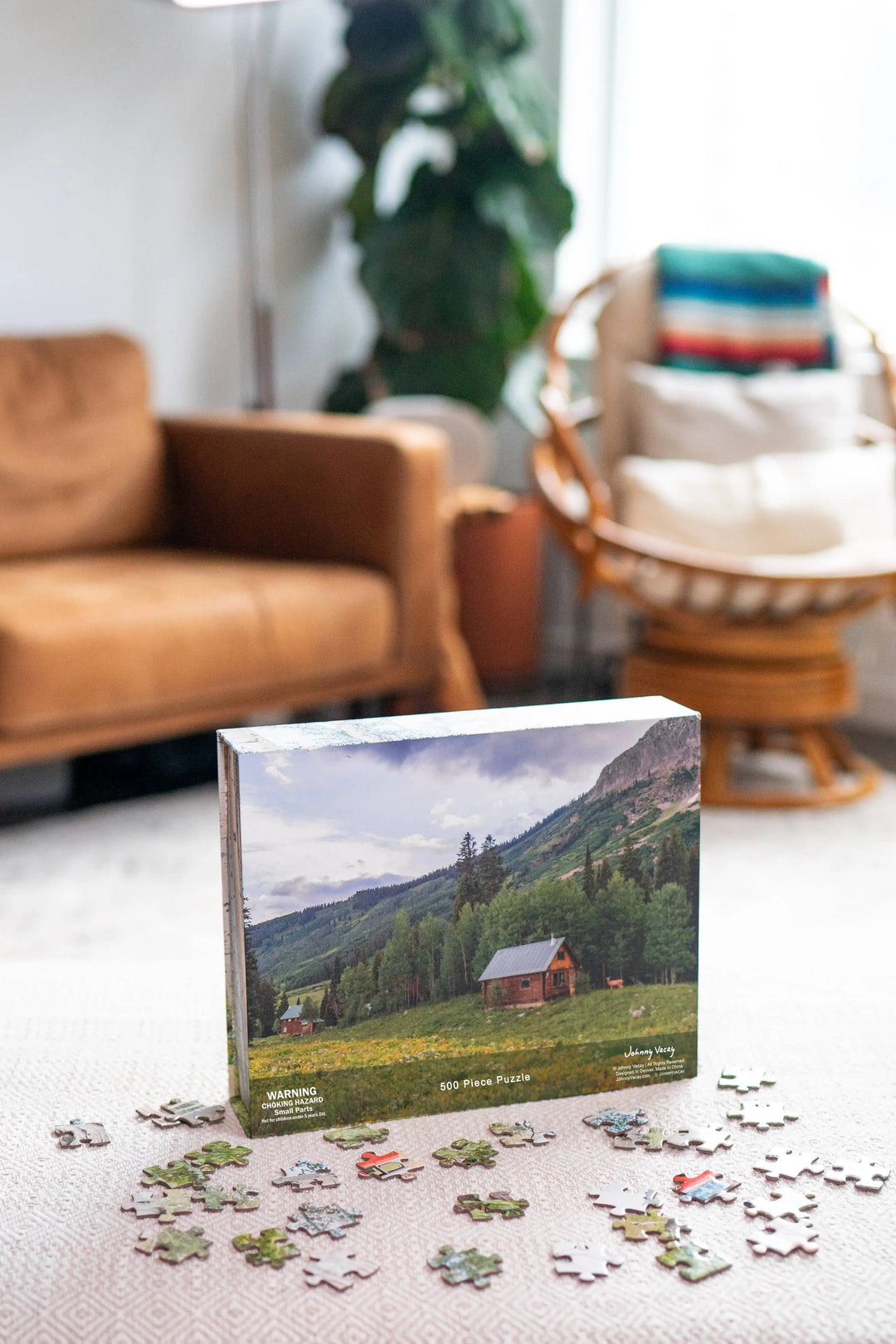 Aspen Scout 500 Piece Puzzle Johnny Vacay