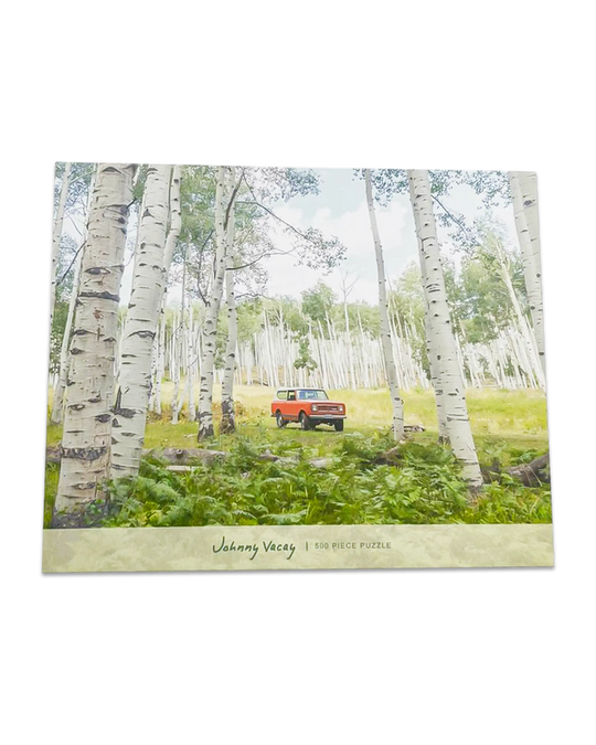 Aspen Scout 500 Piece Puzzle Johnny Vacay