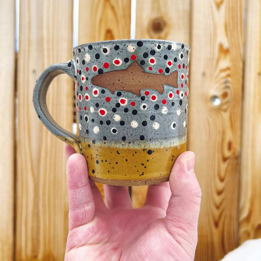Brown Trout Mug Red Bison Studios