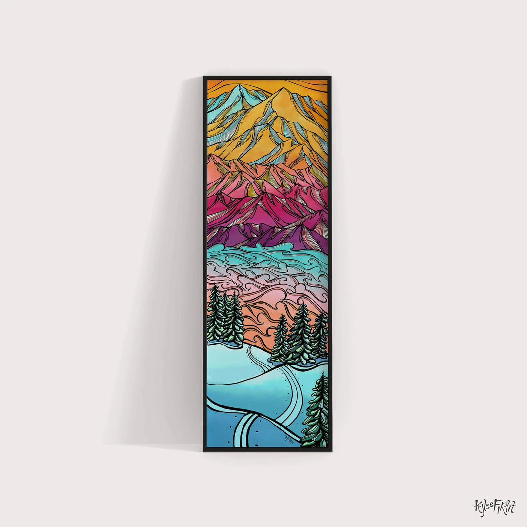 Cotton Candy Turns Art Print Kylee Firlit Creative