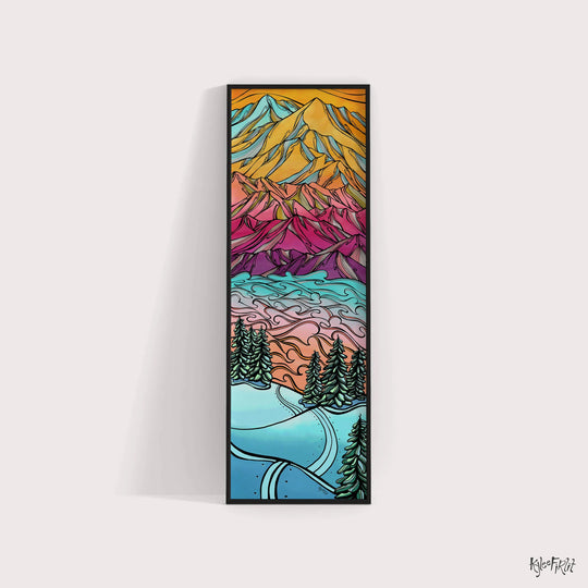 Cotton Candy Turns Art Print Kylee Firlit Creative