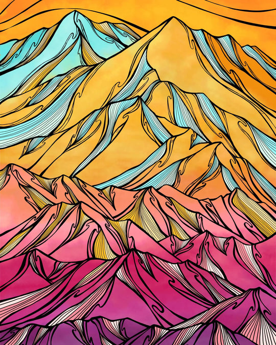 Cotton Candy Turns Art Print Kylee Firlit Creative