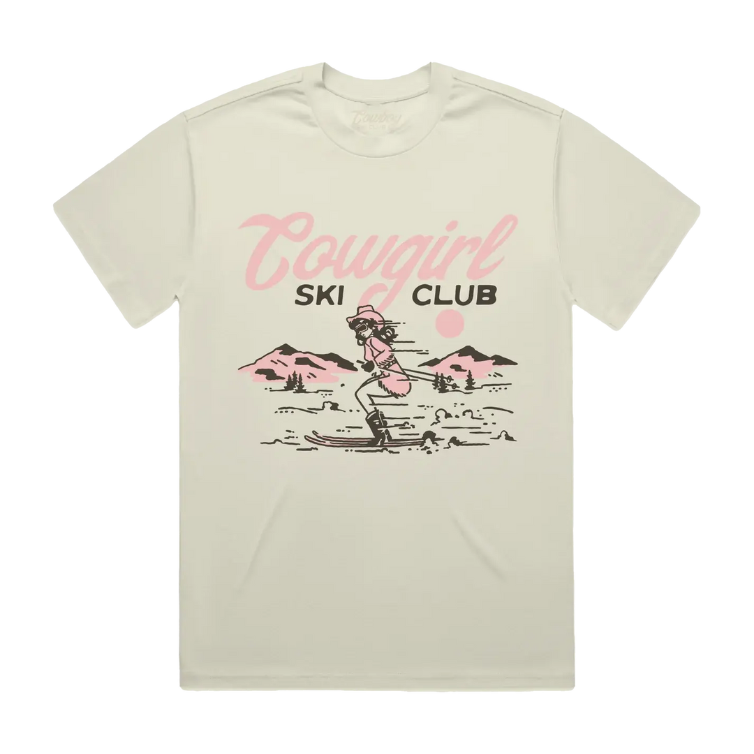 Cowboy Ski Club Resort Cowgirl Oversized Tee Cowboy Ski Club