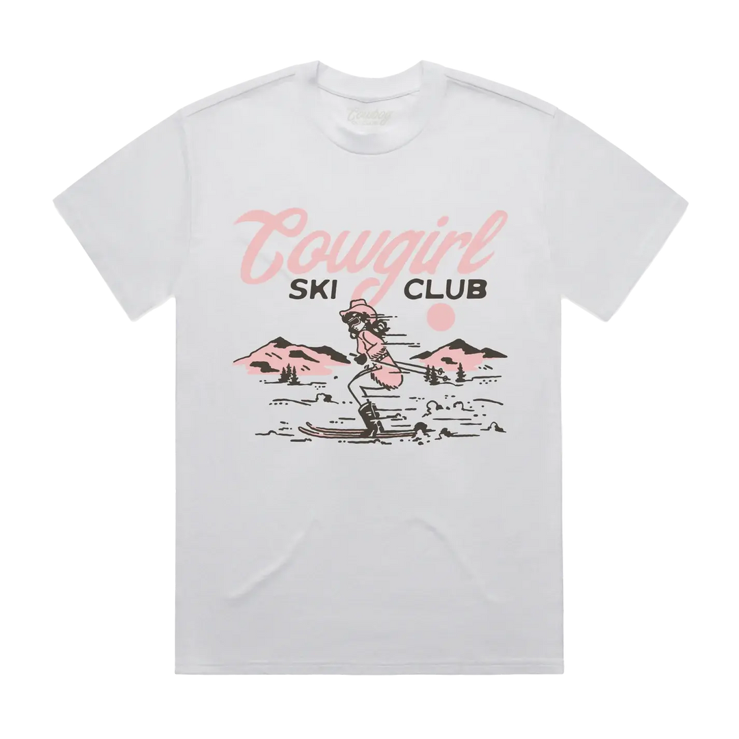 Cowboy Ski Club Resort Cowgirl Oversized Tee Cowboy Ski Club