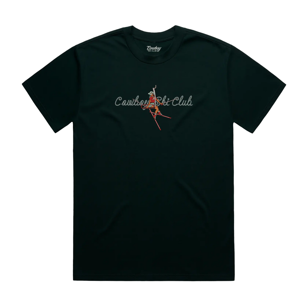 Cowboy Ski Club Reverse Oversized Tee Cowboy Ski Club