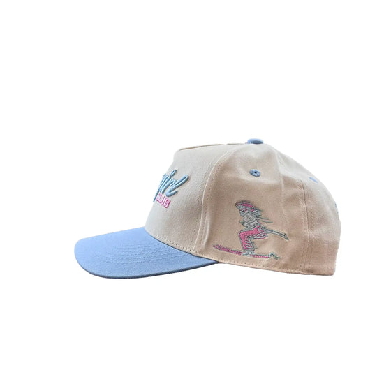 Cowboy Ski Club The Cowgirl Peaches Hat - Blue Cowboy Ski Club