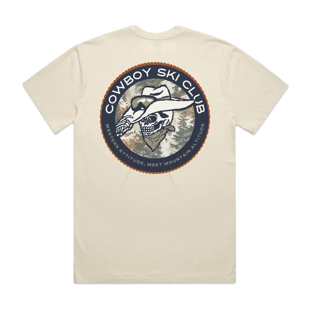 Cowboy Ski Club Treeline Camo Oversized Tee Cowboy Ski Club