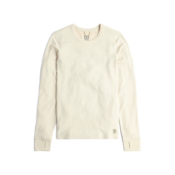 Topo Designs Global Waffle Crew - Womens