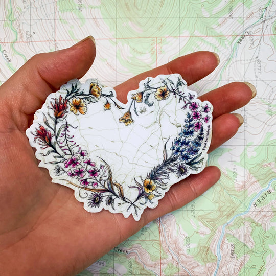 Final Switchback by Katie Jeanne Reim Wildheart Vinyl Sticker Final Switchback by Katie Jeanne Reim