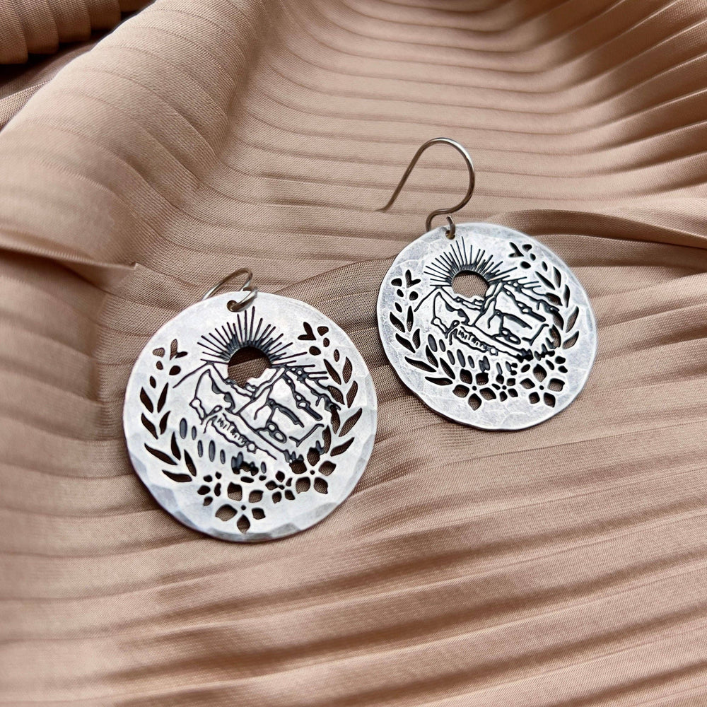 Fluff Hardware Handmade Prairie Earrings Small Fluff Hardware