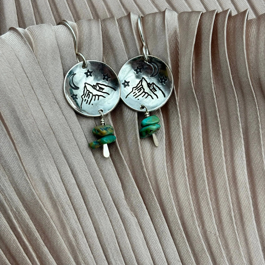 Fluff Hardware Handmade Starry Night Earrings Fluff Hardware