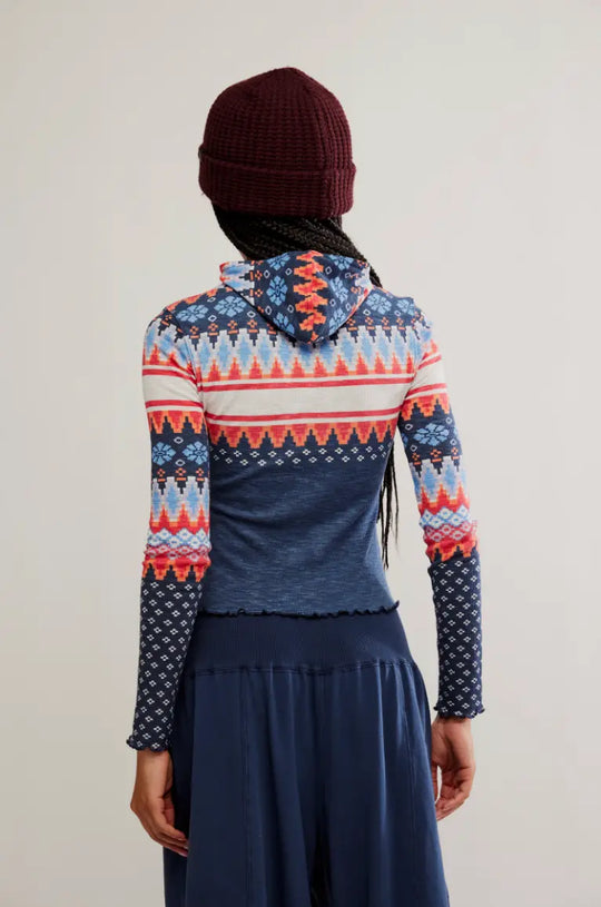 Free People Movement Printed Breathe Easy Long Sleeve Free People Movement