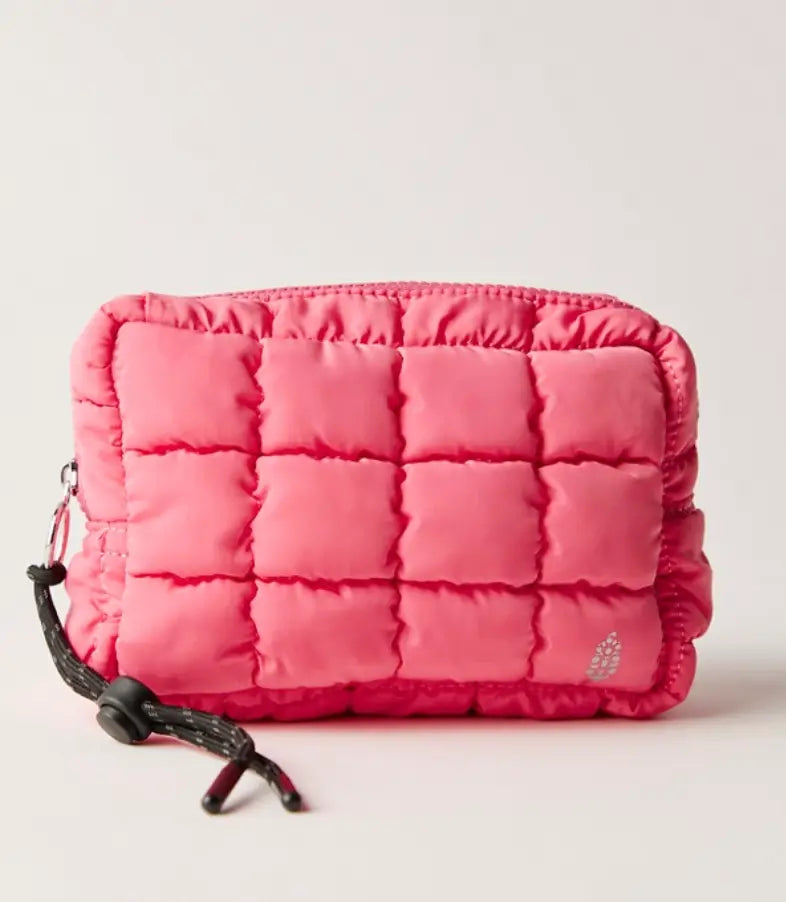 Free People Movement Quilted Mini Case Bubblegum Free People Movement