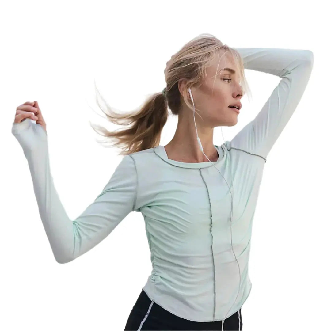 Free People Movement Right on Run Long Sleeve Free People Movement