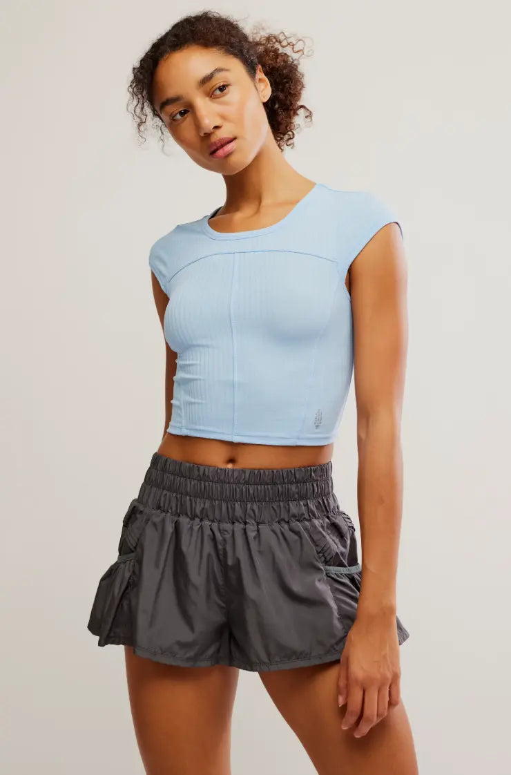 Free People Movement Tempo Ribbed Baby Tee Free People Movement