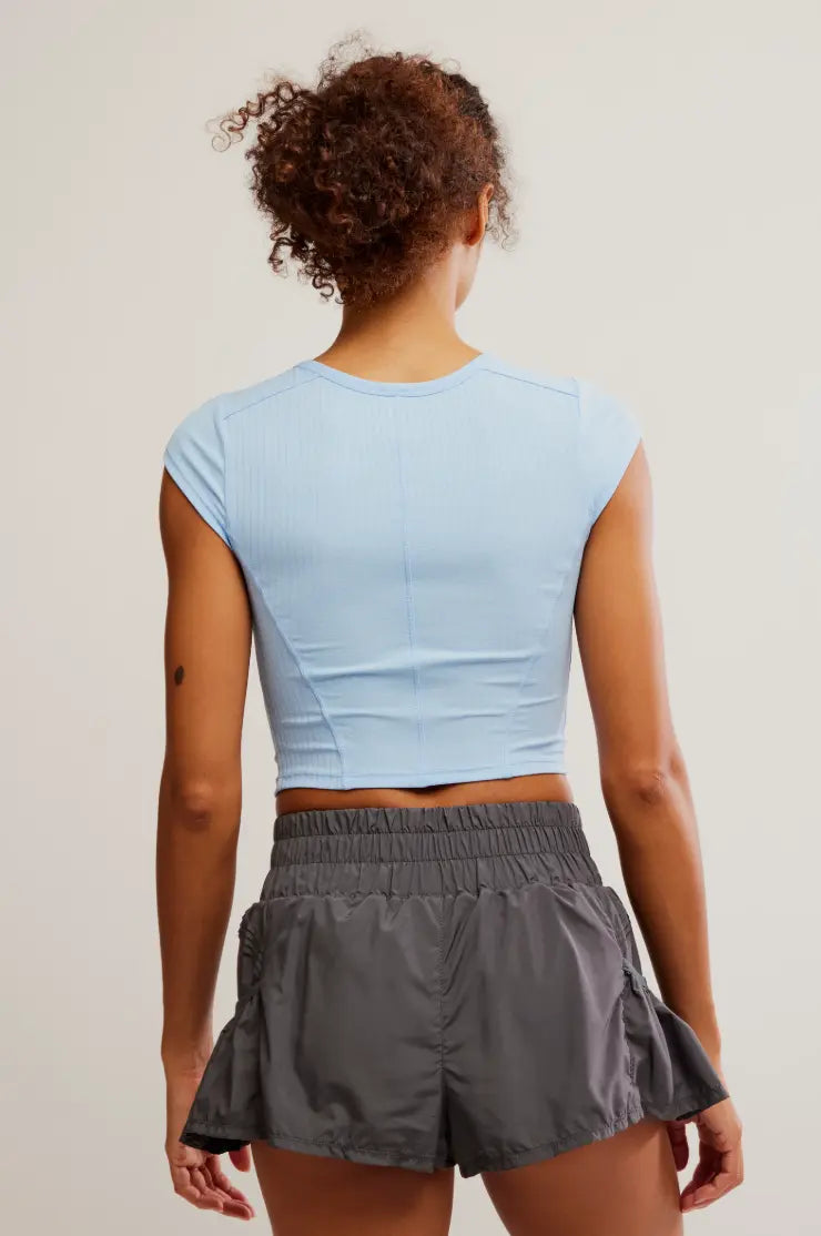 Free People Movement Tempo Ribbed Baby Tee Free People Movement