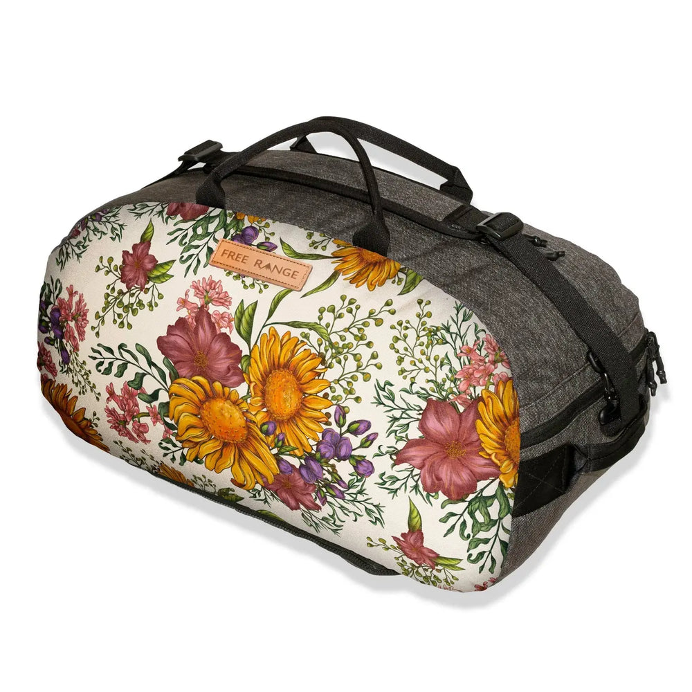 Free Range Canvas Duffel - Mountain Florals Free Range