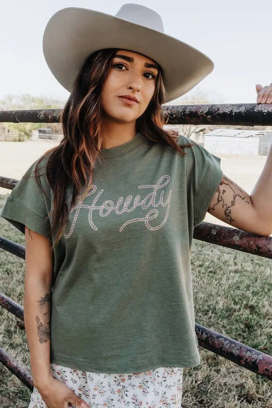 Howdy Tee Crowned Free