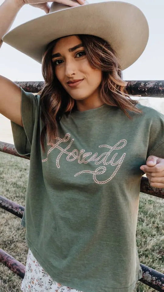 Howdy Tee Crowned Free