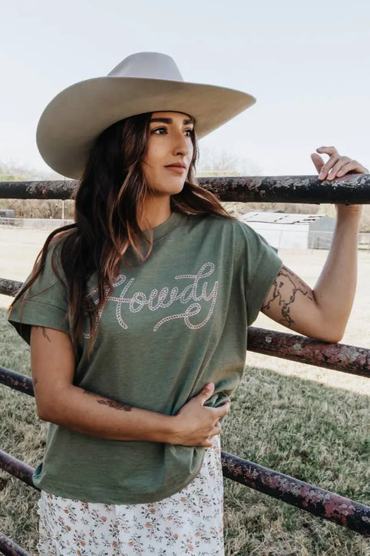 Howdy Tee Crowned Free