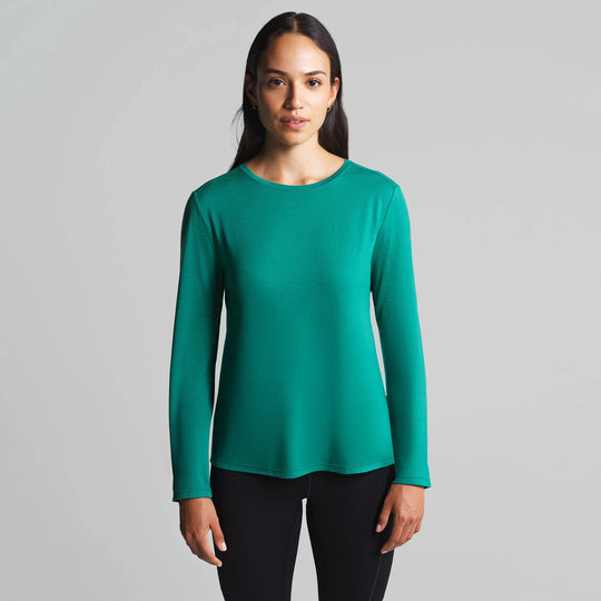 Ibex Women's GOAT Long Sleeve Crew Ibex