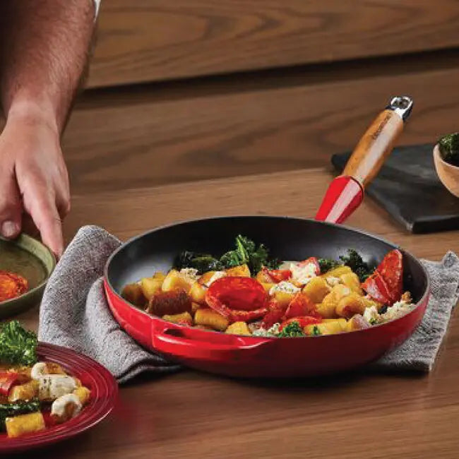 Le Creuset Alpine Wood Handle Fry Pan Le Creuset