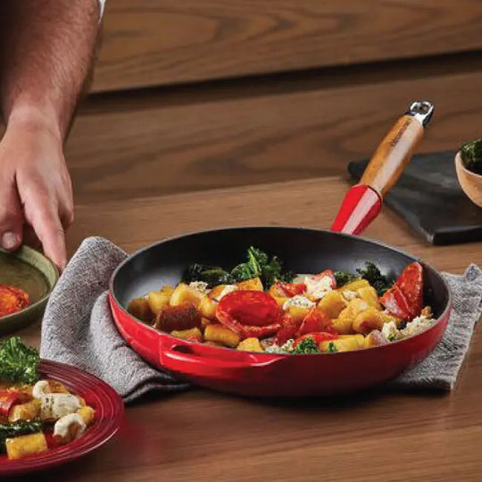 Le Creuset Alpine Wood Handle Fry Pan Le Creuset