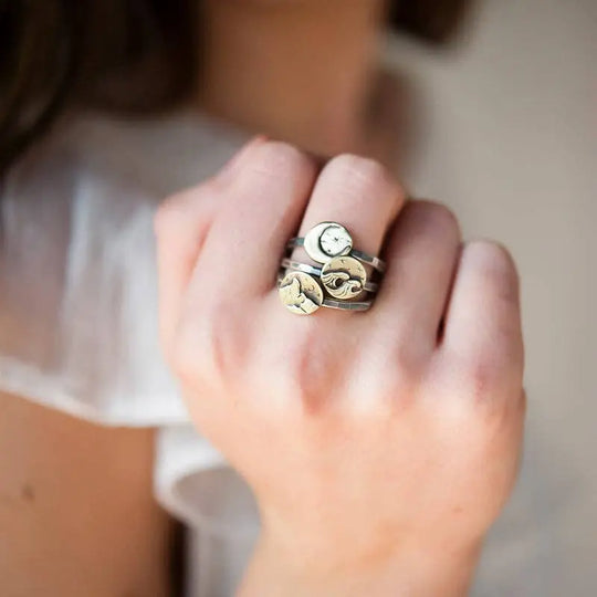 Midnight Mountain Adventure Ring CinnamonSticks Designs