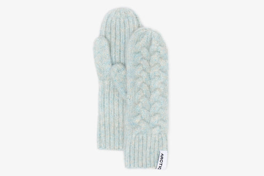 Mohair Mittens - Ocean Mist Arctic Fox & Co. - North America