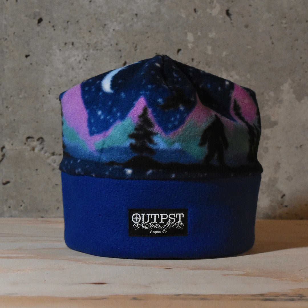 Night Sky Posted Fleece Hat Outpst Co