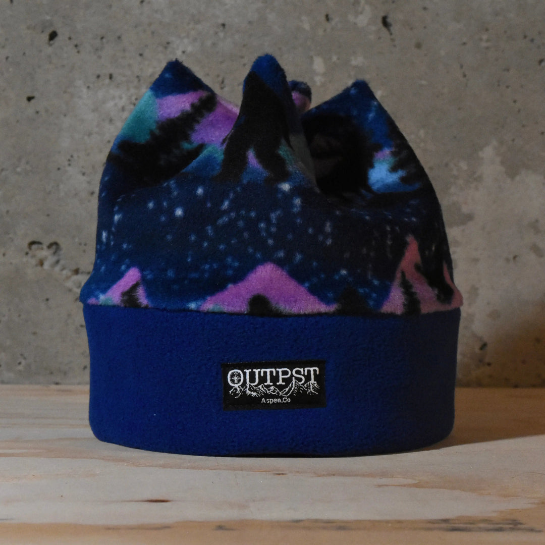Night Sky Quad Fleece Hat Outpst Co