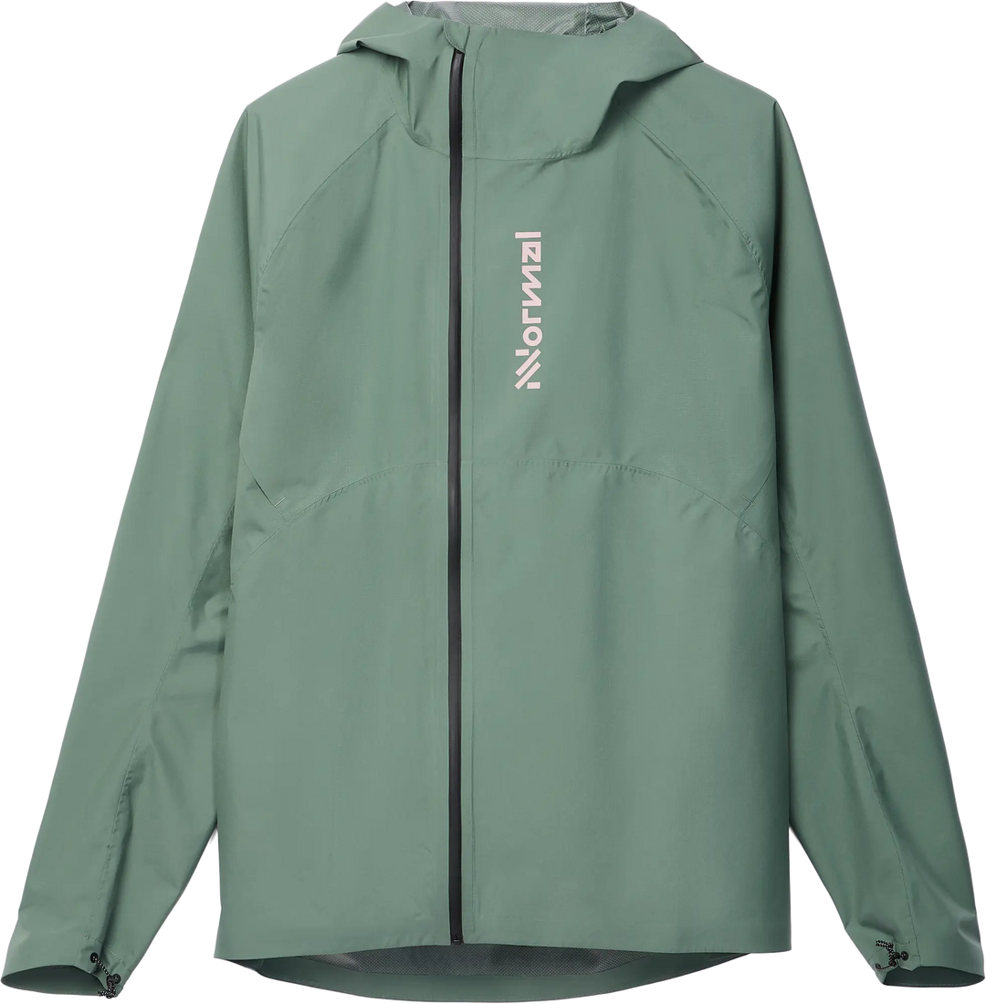 Nnormal Trail Rain Jacket Green Nnormal
