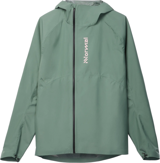Nnormal Trail Rain Jacket Green Nnormal