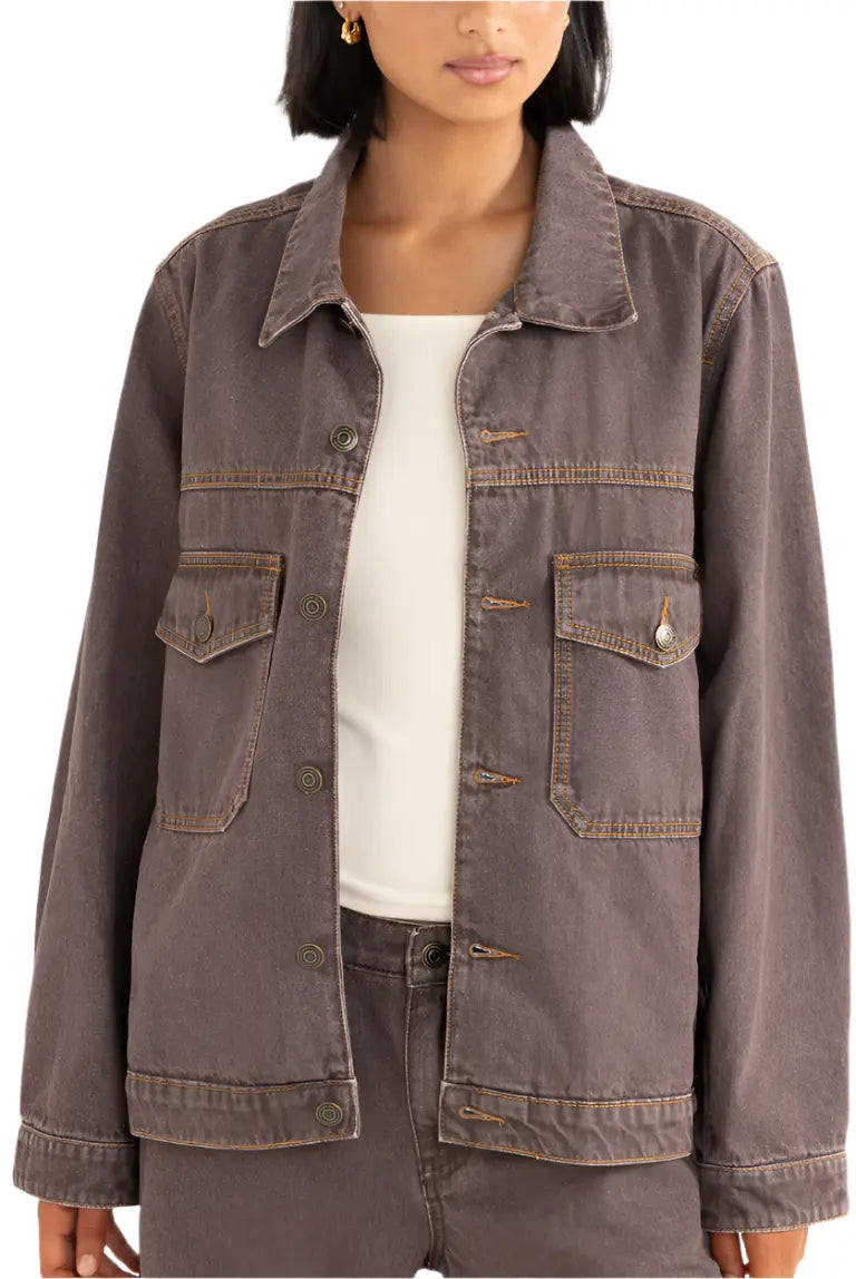 Rhythm Demi Oversized Denim Jacket Rhythm