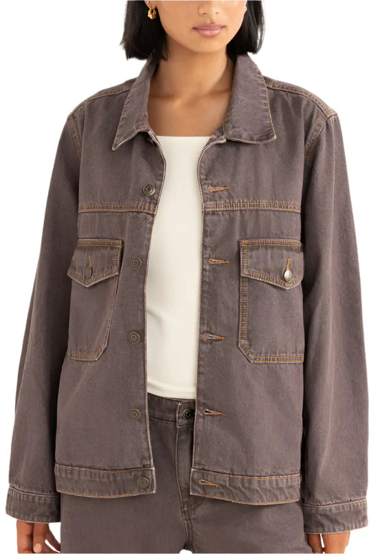 Rhythm Demi Oversized Denim Jacket Rhythm