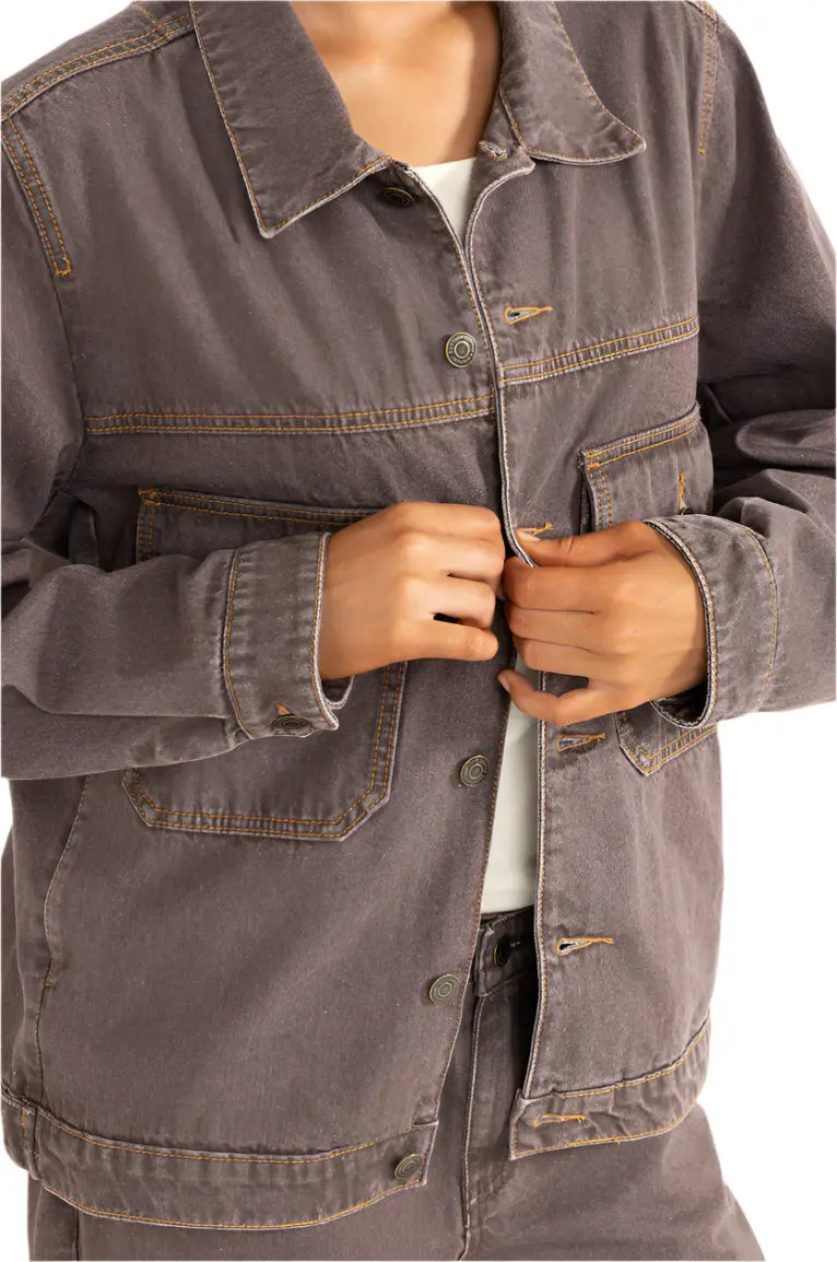 Rhythm Demi Oversized Denim Jacket Rhythm