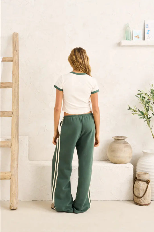 Rhythm Embroidered Floral Tee Rhythm