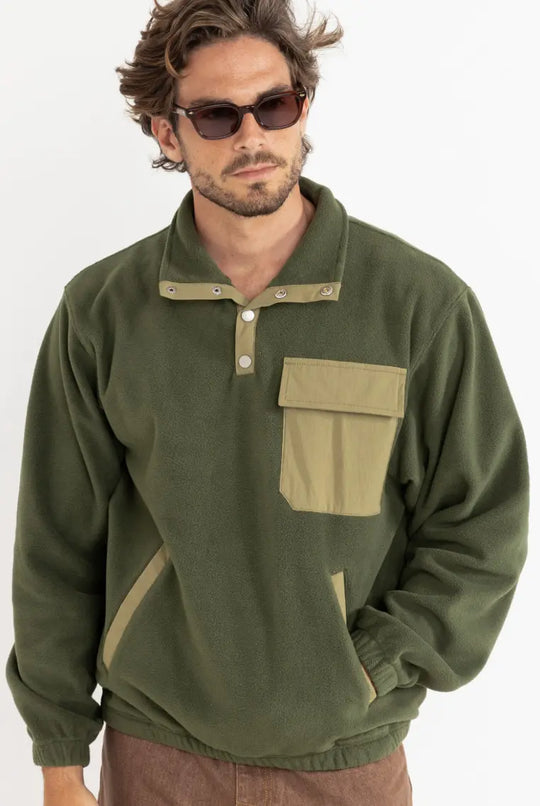 Rhythm Floresta Button Fleece Rhythm