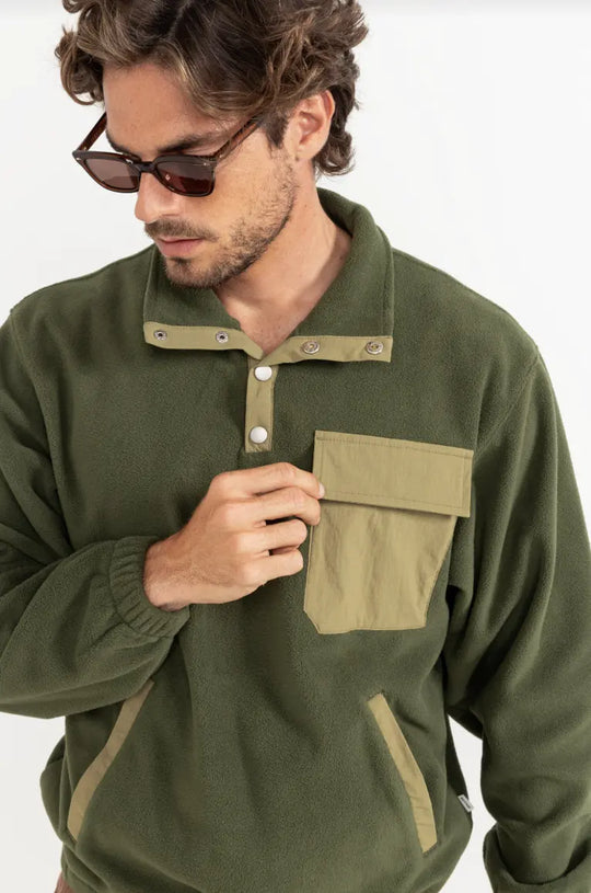 Rhythm Floresta Button Fleece Rhythm
