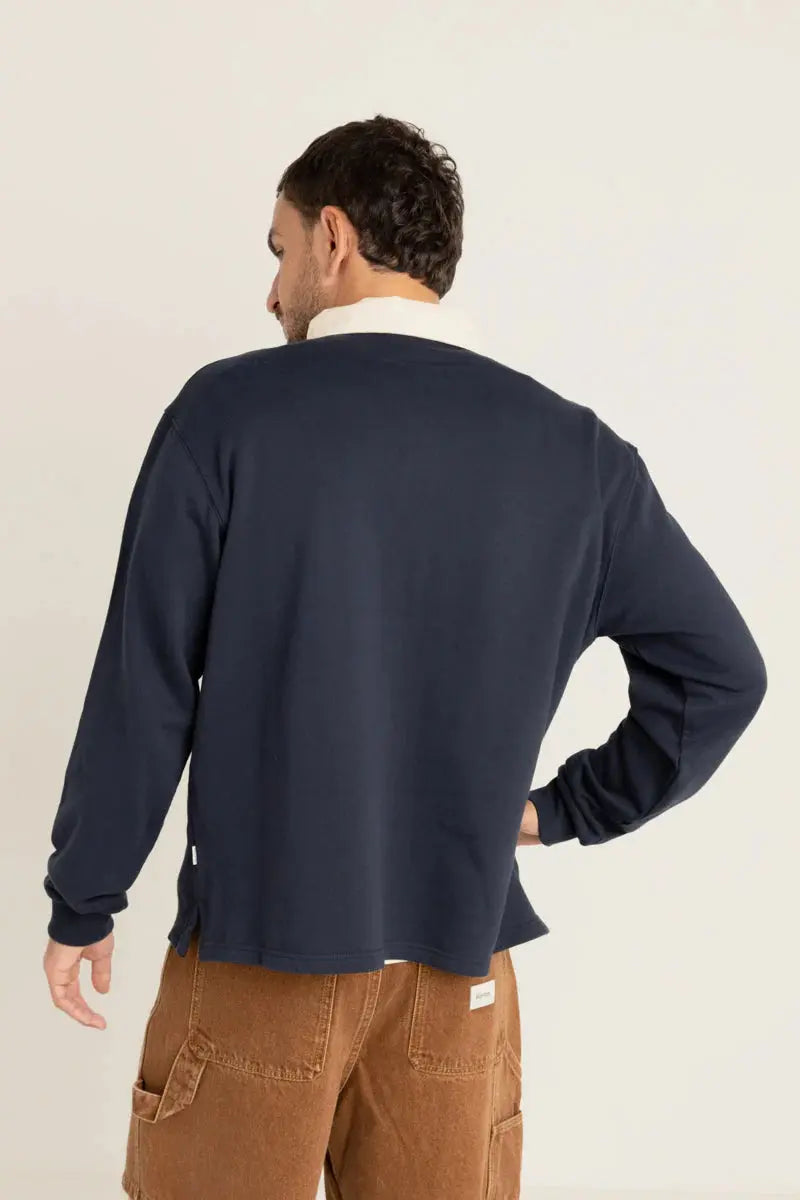 Rhythm Vintage Rugby Long Sleeve Polo Rhythm