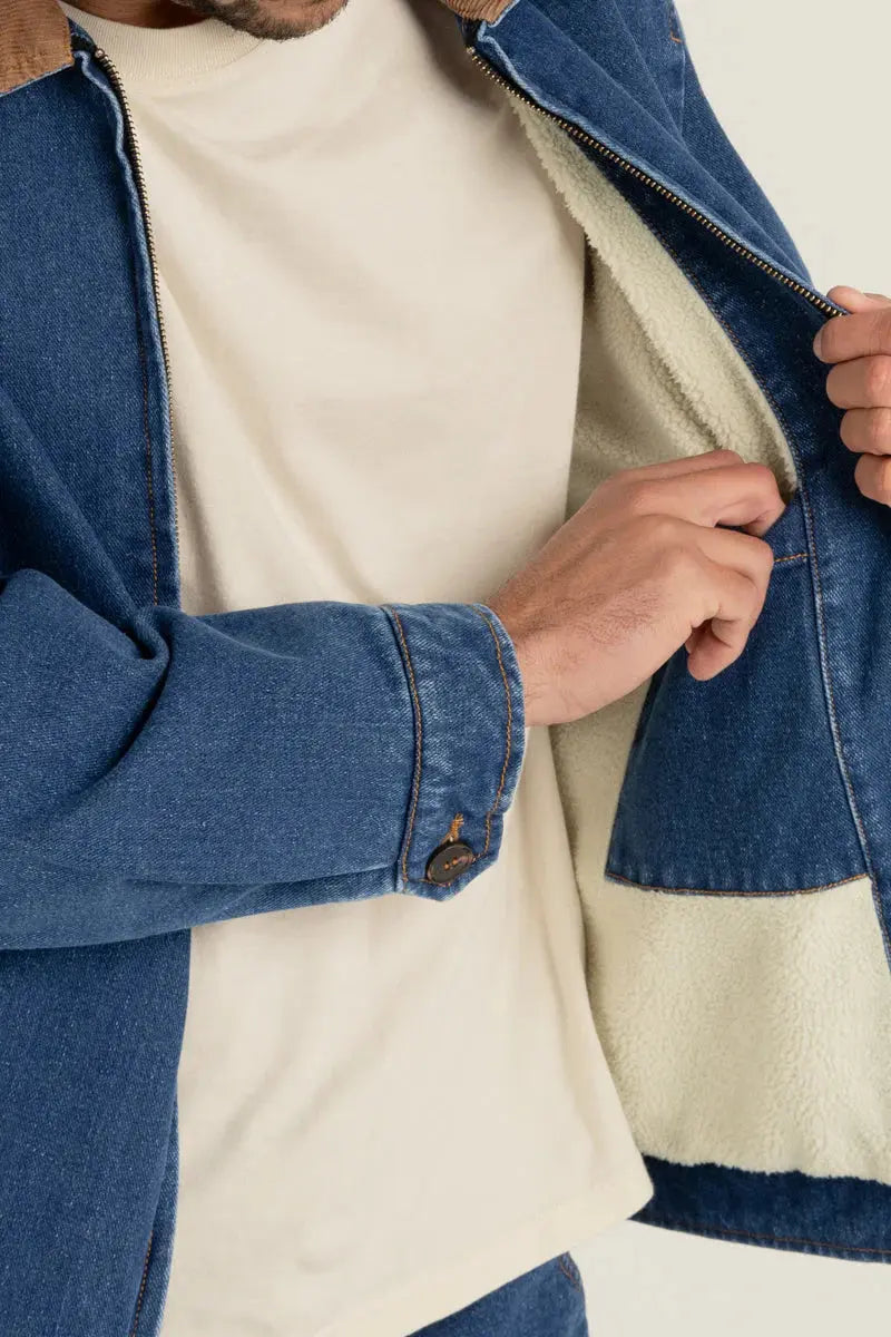 Rhythm Washed Denim James Jacket Rhythm