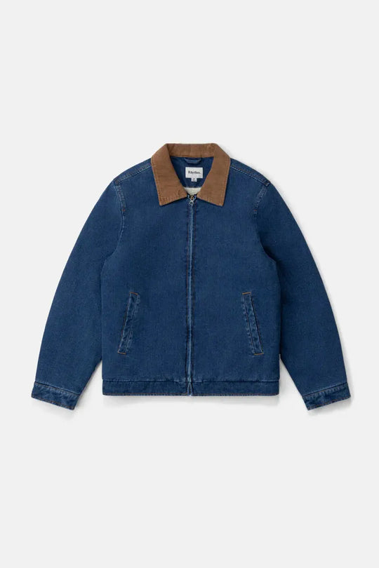 Rhythm Washed Denim James Jacket Rhythm