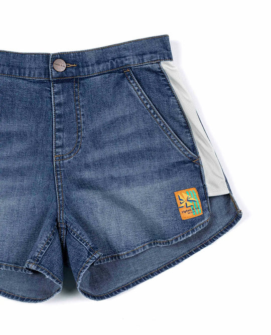 Ripton Womens Court Shorts Clay Blue Ripton