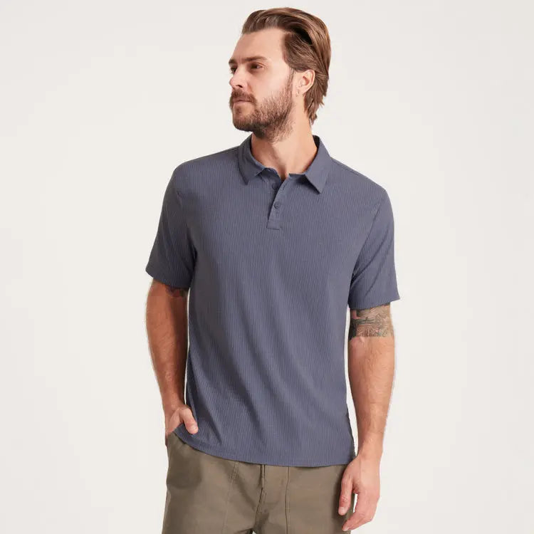 Roark Bless Up Breathable Stretch Polo Shirt Roark